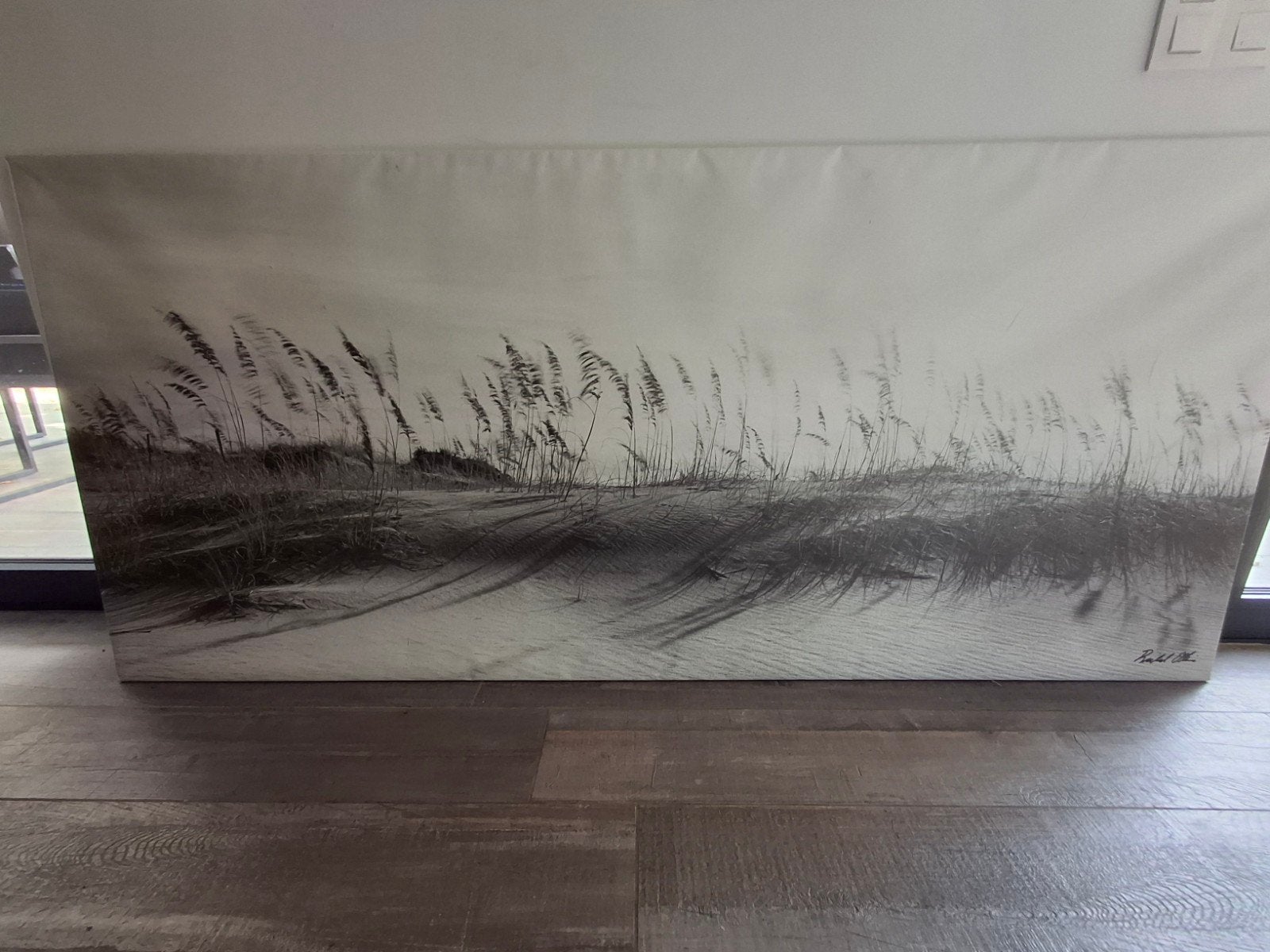 Grande peinture sur toile IKEA PREMIÄR — Plage et dunes (noi, Enlèvement