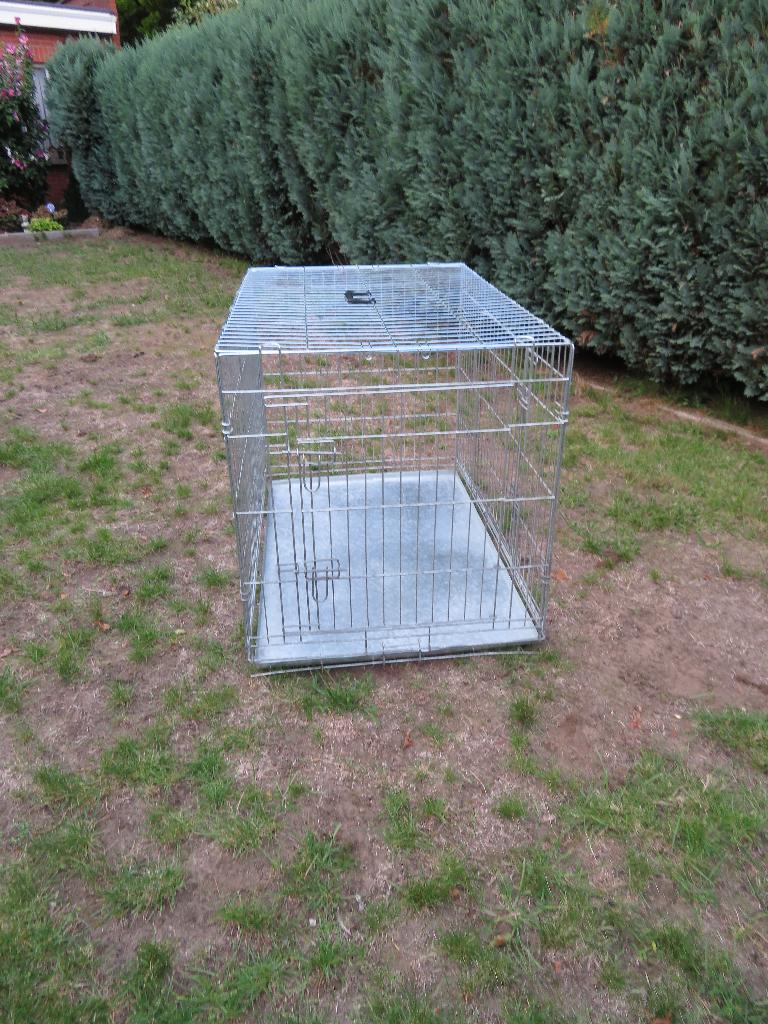 te koop hondenbench, Animaux & Accessoires, Maisons pour chiens, Enlèvement, 75 à 110 cm, 65 à 100 cm, Niche à chien
