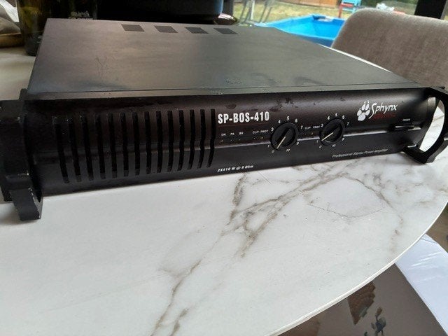 Sphynx Versterker Spbos410, Musique & Instruments, Amplis | Clavier, Moniteur & Sono, Utilisé, Autres types, 500 à 1000 watts
