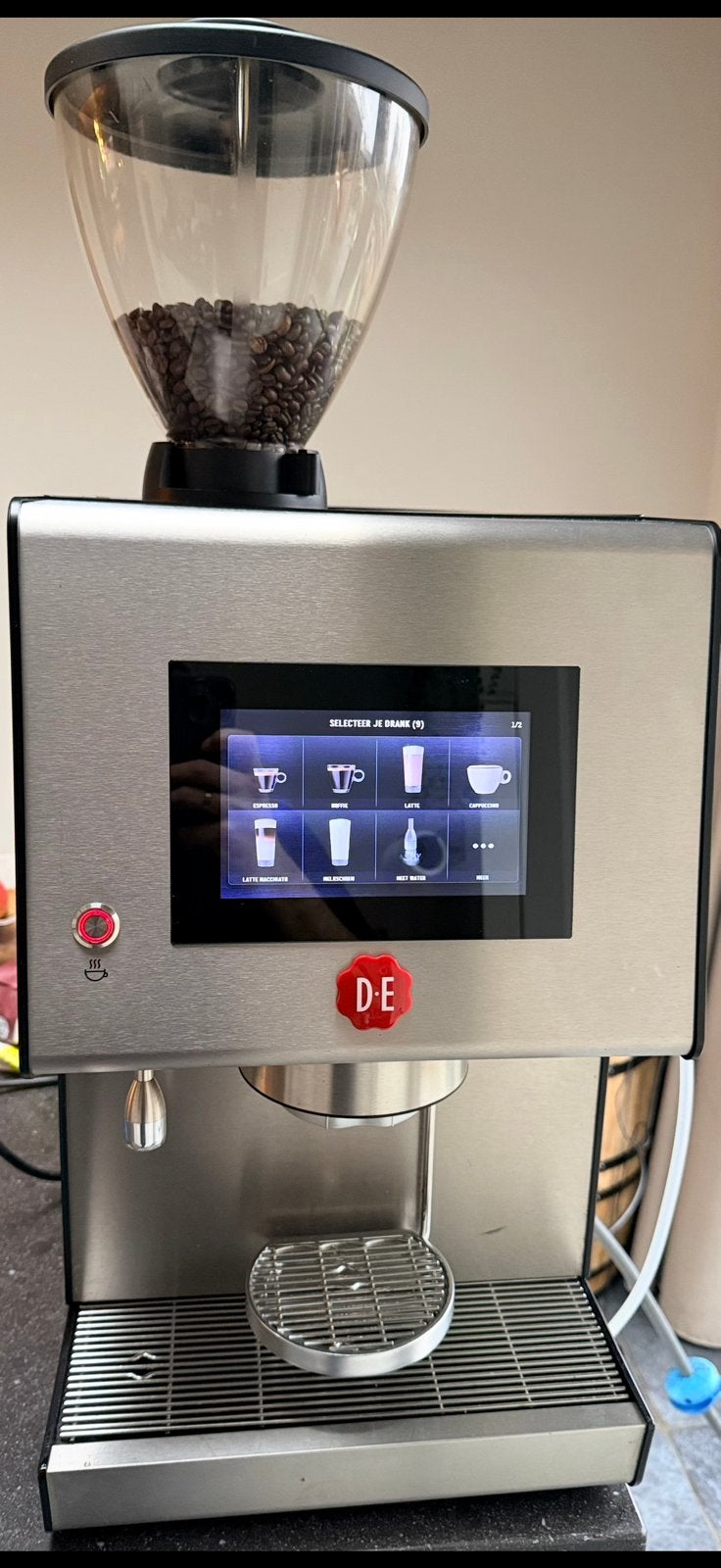 Douwe Egber Barista ONE Koffiemachine met bonenmaler, Ophalen, Zo goed als nieuw