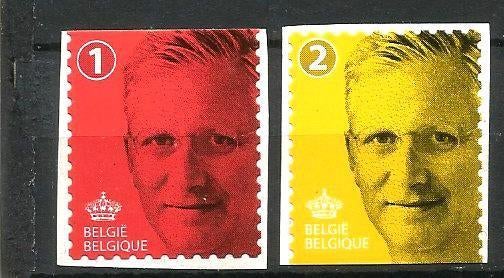 2018 Zegels uit boekjes 151 & 152 OBP 4490/1**, Postzegels en Munten, Koninklijk huis, Orginele gom, Ophalen of Verzenden, Zonder stempel