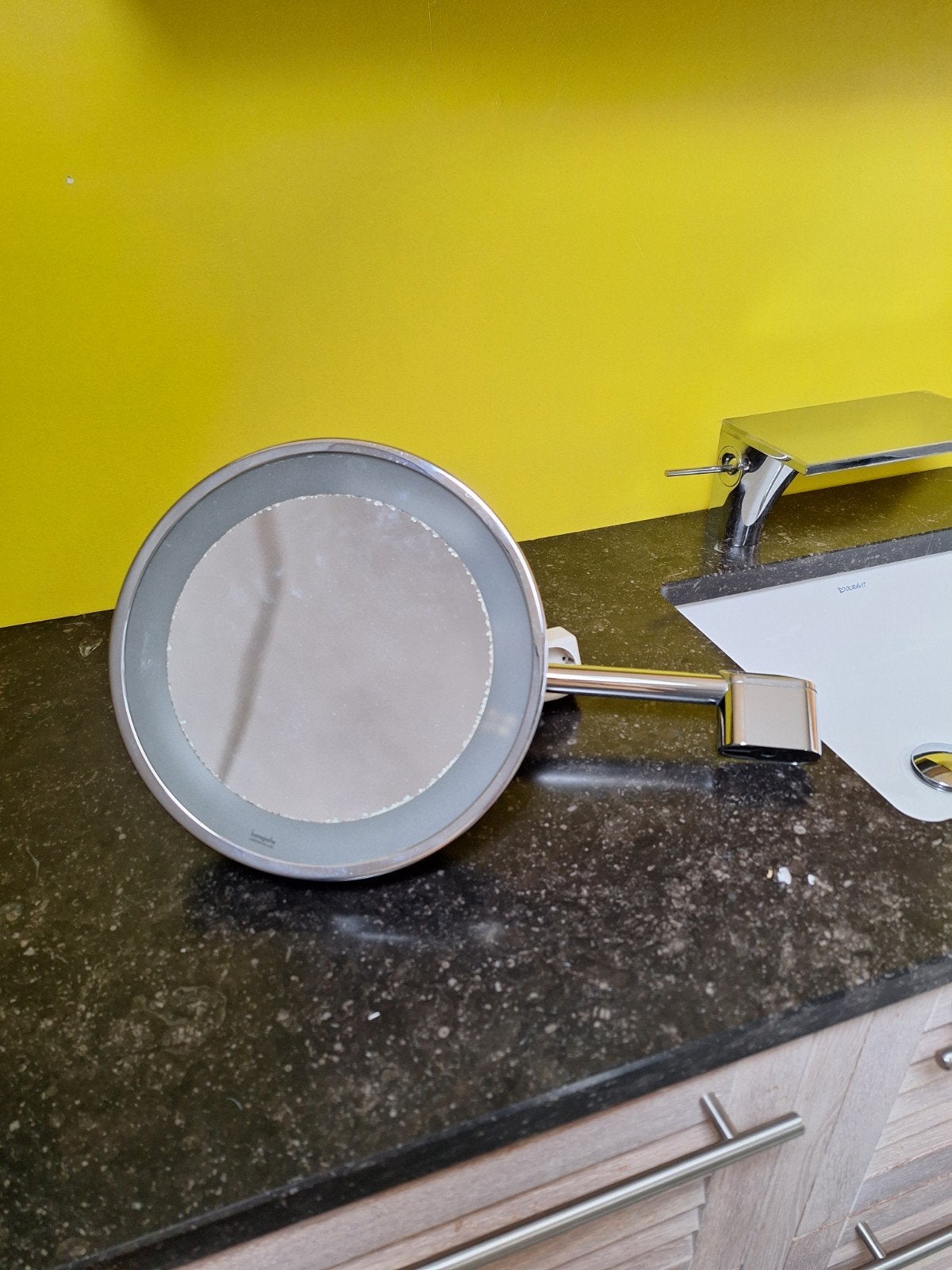 vergrootspiegel, Enlèvement, Utilisé, Gris