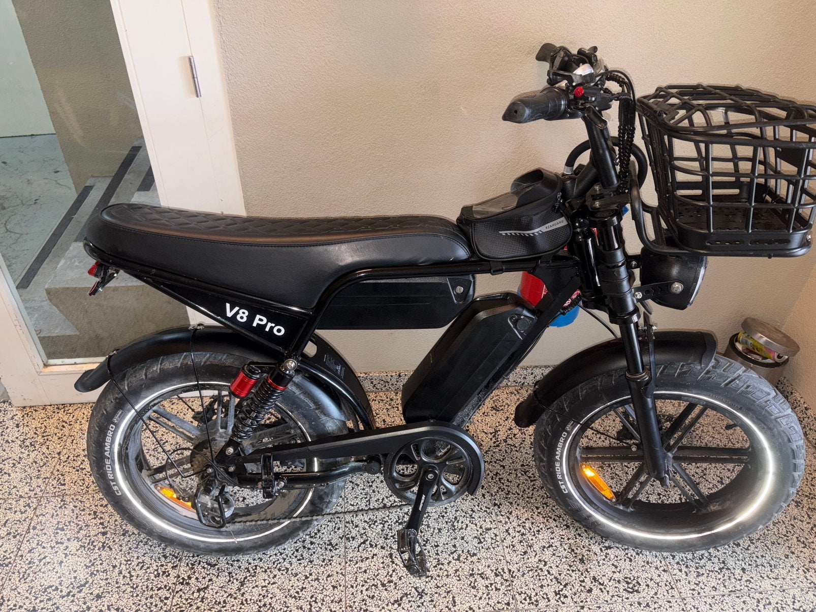 OUXI V8 Pro 2025 — elektrische fatbike — dubbele batterij, Ophalen, Zo goed als nieuw