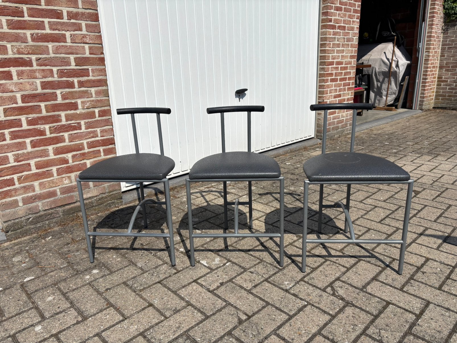 💚 Vintage design stoelen (setprijs), Maison & Meubles, Enlèvement, Utilisé
