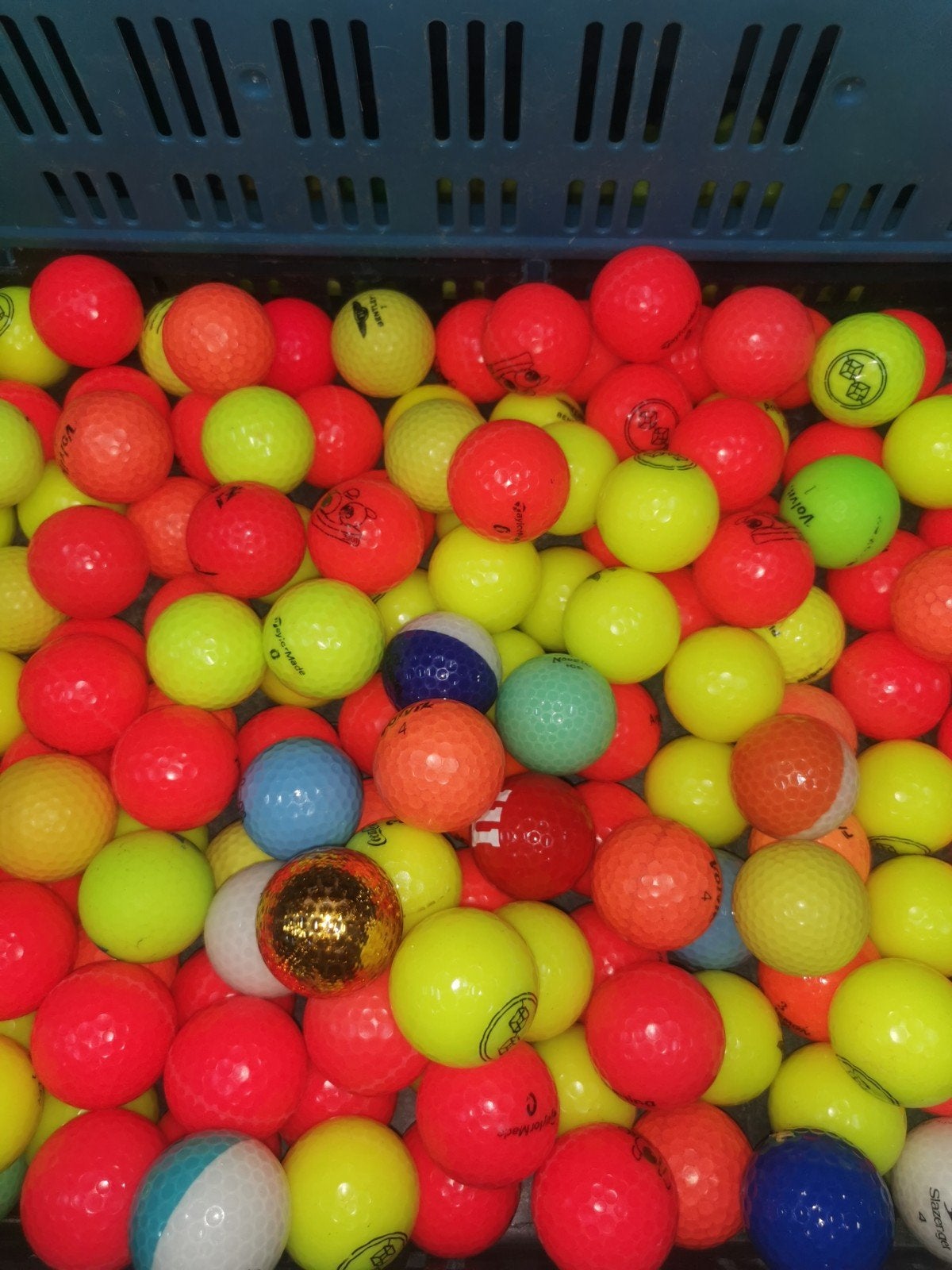 Gekleurde golfballen mix 100 stuks, Ophalen of Verzenden