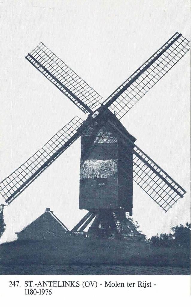 Sint-Antelinks - Molen ter Rijst, Enlèvement ou Envoi, 1980 à nos jours, Non affranchie, Flandre Orientale