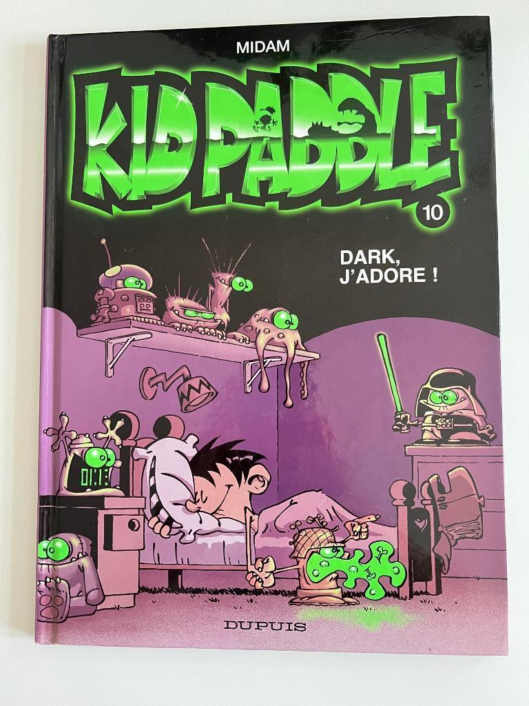 BD Kid Paddle Dark, j'adore !, Gelezen, Eén stripboek, Midam, Ophalen of Verzenden