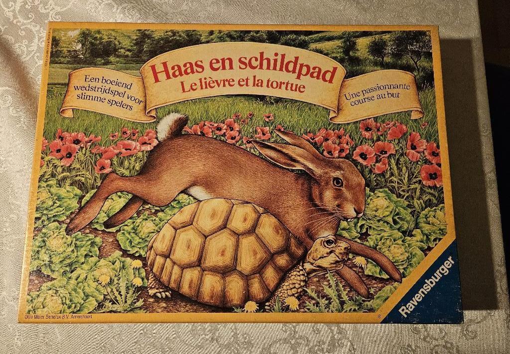Haas en schildpad, Ophalen of Verzenden, Gebruikt