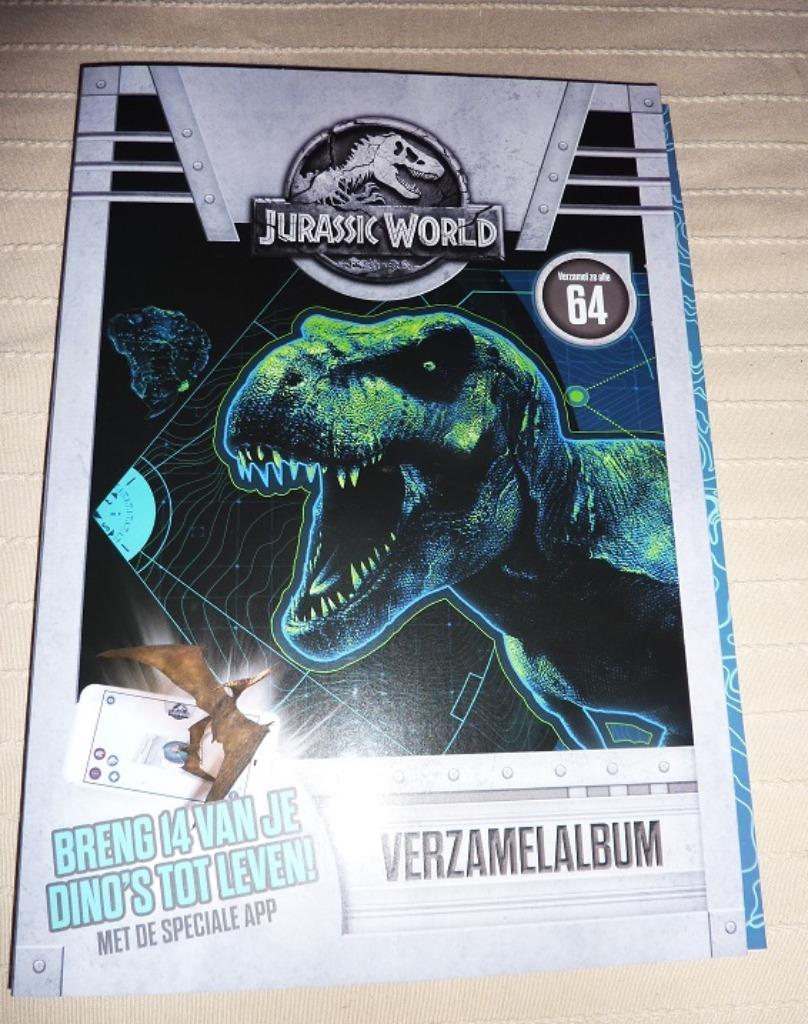 Verzamelmap Jurassic World, Overige supermarkten, Ophalen of Verzenden