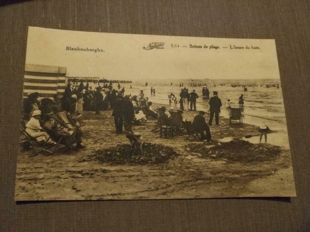 Blankenberge - Scènes de plage - L'heure du bain, Enlèvement
