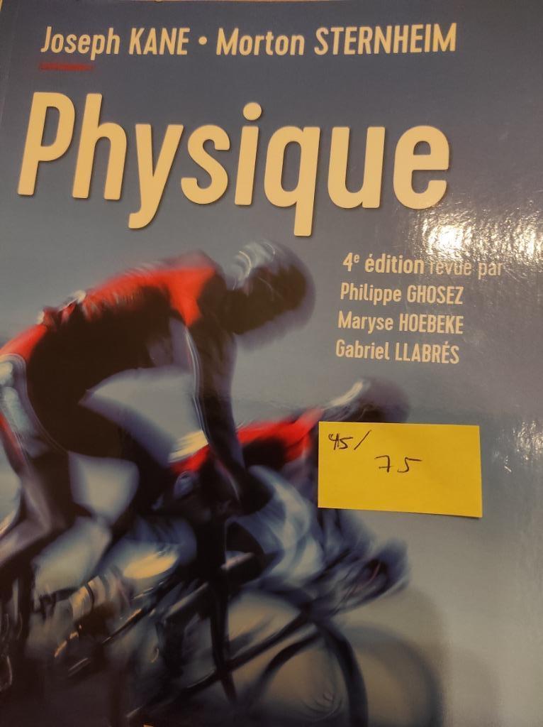 livre Physique - 4eme édition - Kane Sternheim, Livres, Enlèvement, Comme neuf, Autres sciences
