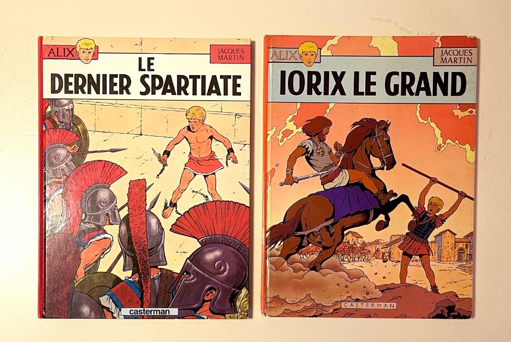 Alix - Tome 7 bon état et Tome 10 occasion, Livres, Plusieurs BD, Enlèvement ou Envoi, Jacques Martin, Utilisé
