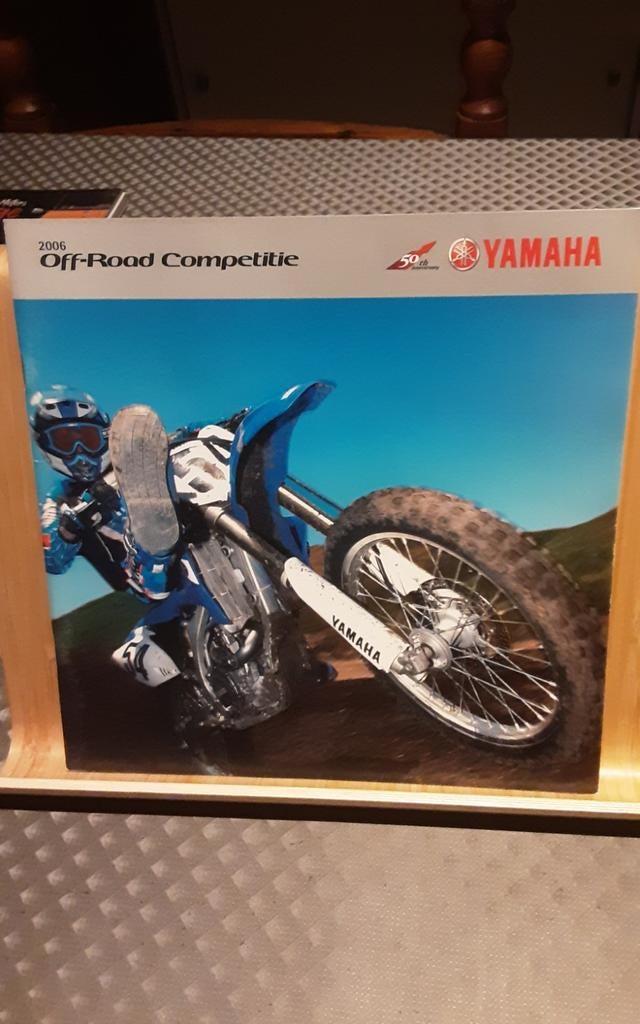 Yamaha brochure off road, Ophalen of Verzenden, Zo goed als nieuw