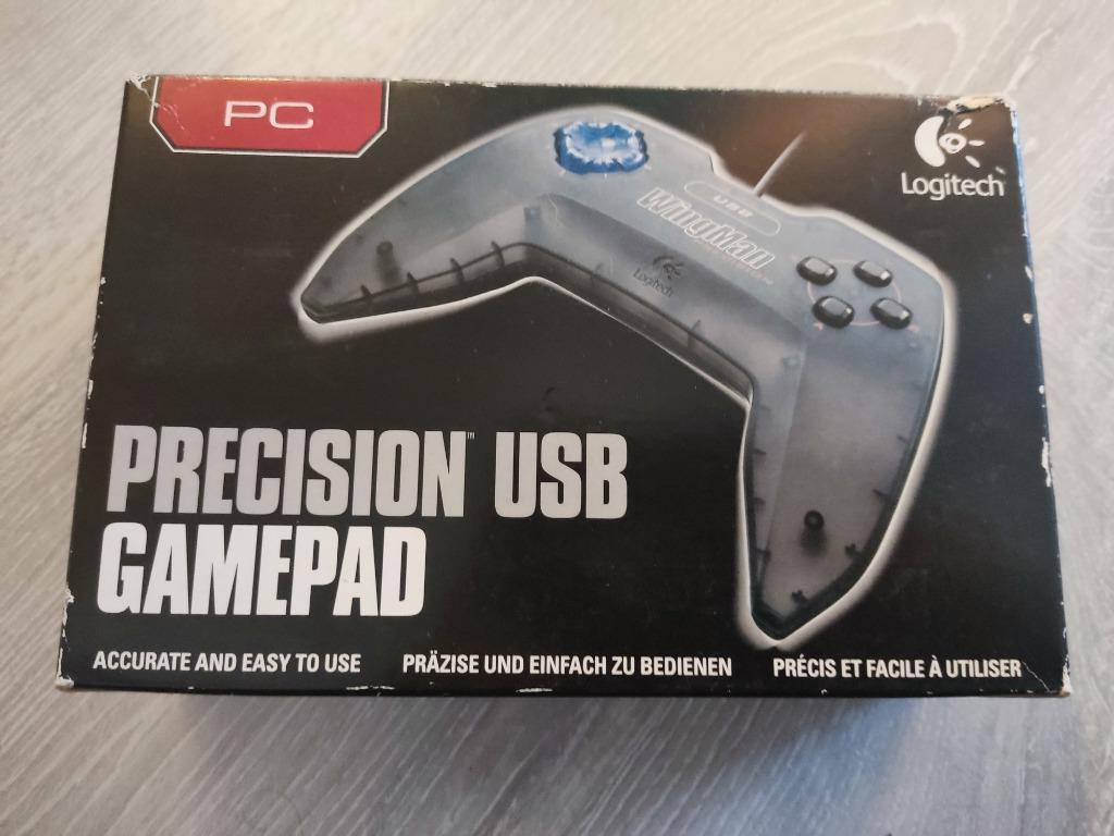 Logitech USB Precision Gamepad - Wingman, Enlèvement ou Envoi, Utilisé, Logitech