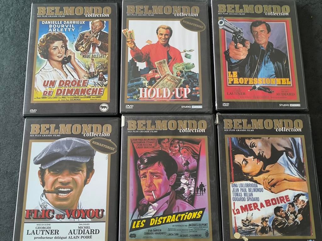DVD Jean-Paul Belmondo "Belmondo Collection", CD & DVD, Enlèvement ou Envoi, Utilisé