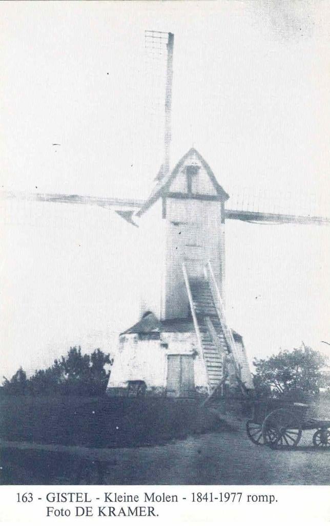 Gistel - Kleine Molen, Ophalen of Verzenden, 1960 tot 1980, Ongelopen, West-Vlaanderen