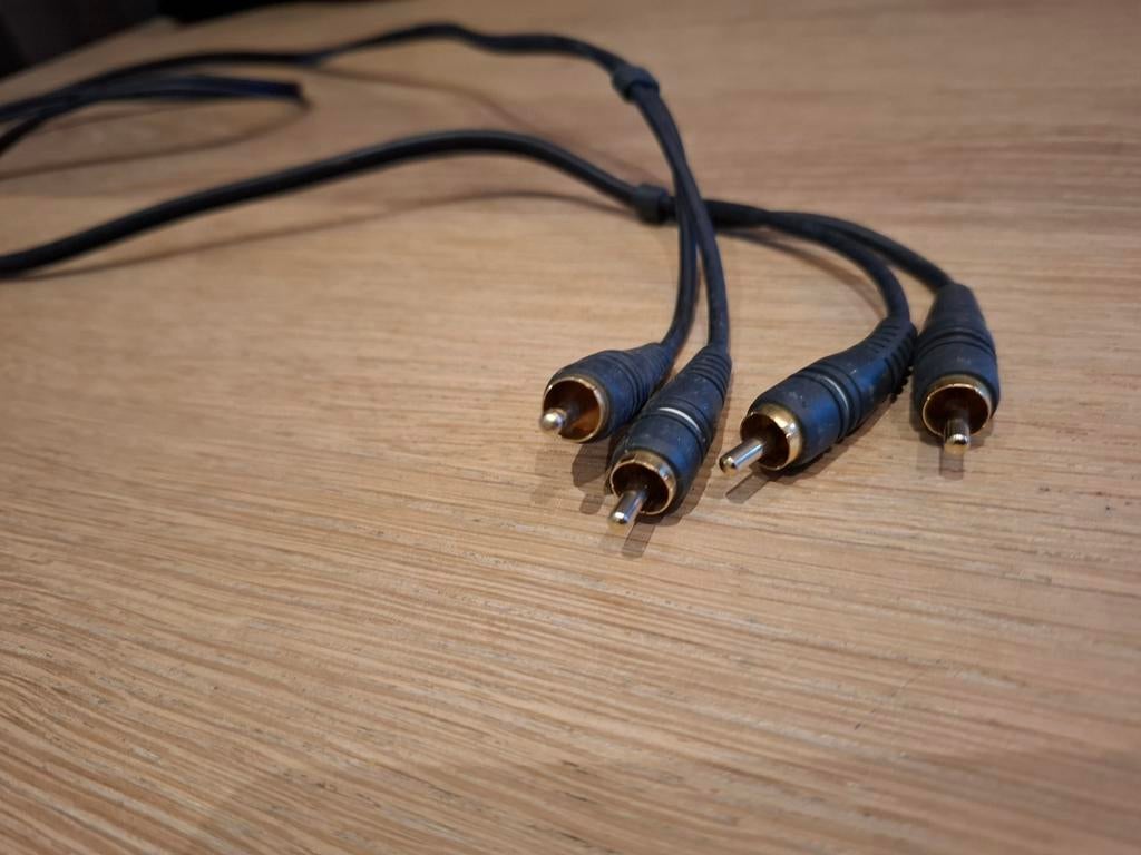 Tulp audio kabel high end vergulde stekkers
1.5m, Ophalen of Verzenden, Zo goed als nieuw