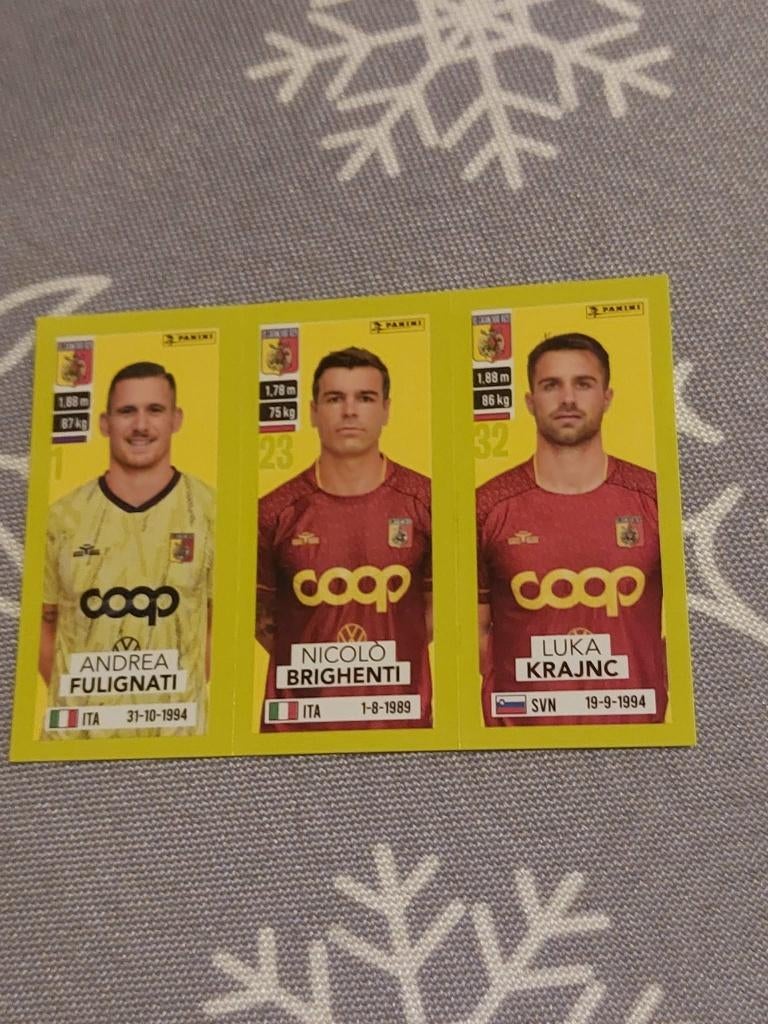 Panini/Sticker/Cosenza Calcio / 2023-2024, Verzenden, Nieuw, Poster, Plaatje of Sticker