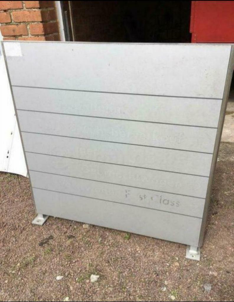 Aluminium reclamebord reclamepaneel verwijsbord, Ophalen, Reclamebord