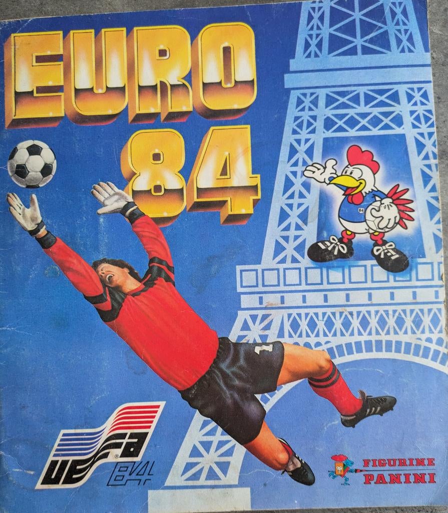 PANINI VOETBAL PLAATJES sticker ALBUM EURO 84 EK 1984, Verzenden, Sticker