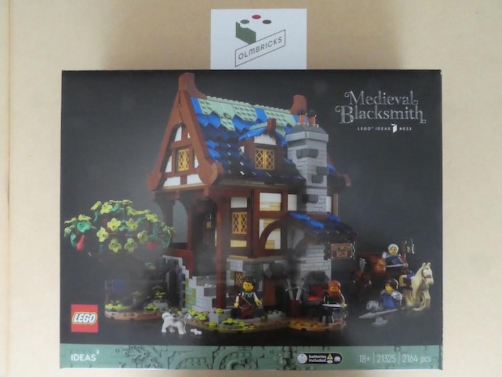 LEGO IDEAS 21325 Middeleeuwse Smid, Ophalen of Verzenden, Nieuw, Complete set, Lego