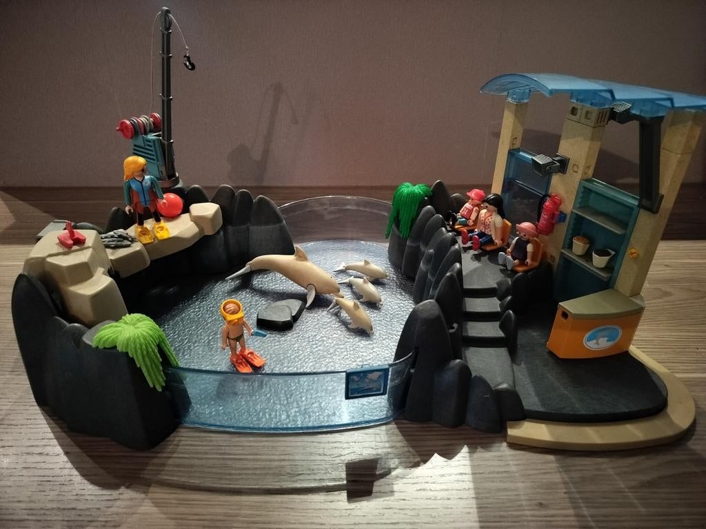 Dolfinarium Playmobil, Ophalen, Gebruikt