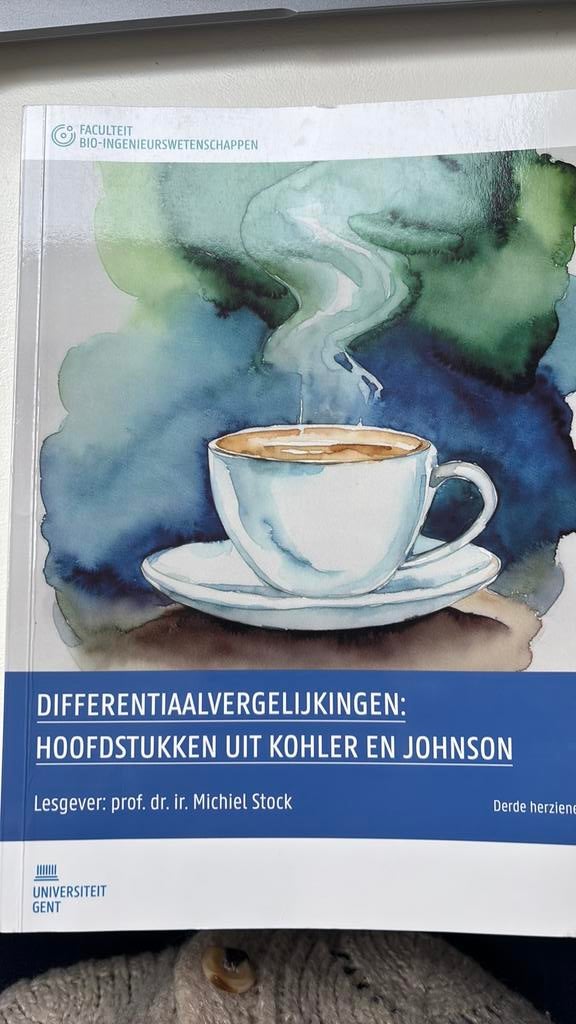 Differentiaalvergelijkingen: hfdst uit Kohler en Johnson, Ophalen of Verzenden, Zo goed als nieuw