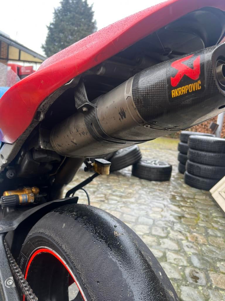 Akrapovic honda cbr600rr uitlaat, Ophalen, Gebruikt