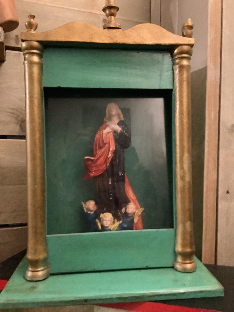 Portugese landkapel 19e eeuws !, Antiek en Kunst, Antiek | Religieuze voorwerpen, Ophalen