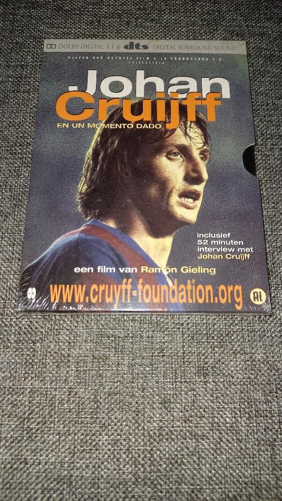 DVD Johan Cruijff – Nieuw, Verzamelen, Sportartikelen en Voetbal, Nieuw, Ophalen of Verzenden