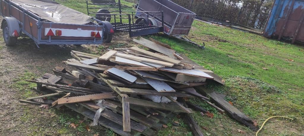 gratis hout afval, Tuin en Terras, Brandhout, Ophalen