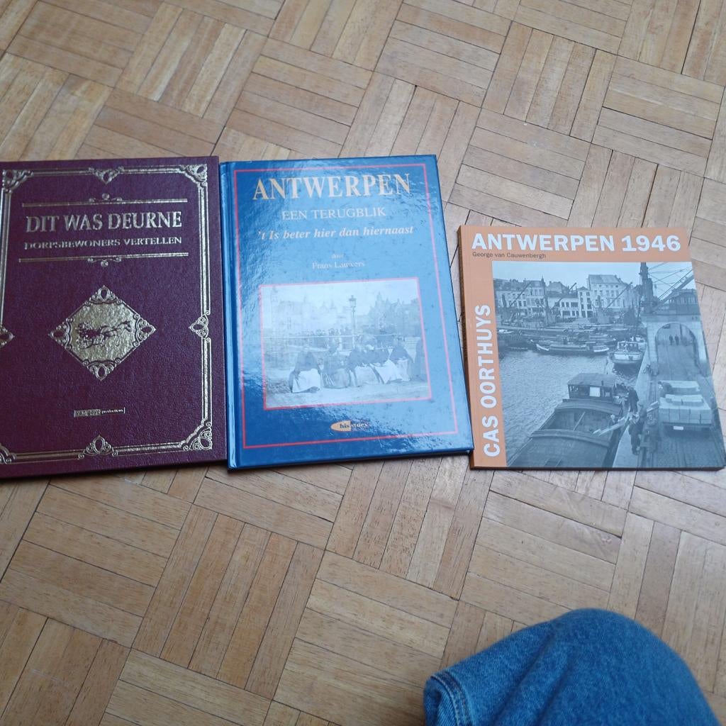 Fotoboeken Deurne en Antwerpen, Ophalen