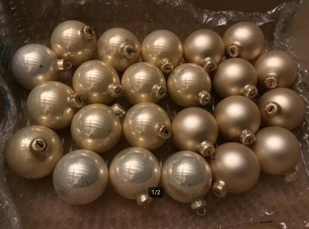 Lot de boules de Noël pour un pic gratuit, Enlèvement ou Envoi