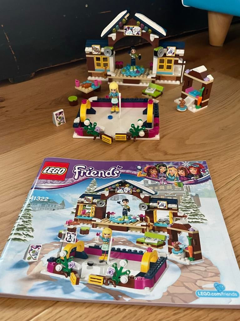 Lego friends - Snow resort - 41322, Ophalen, Gebruikt, Complete set, Lego