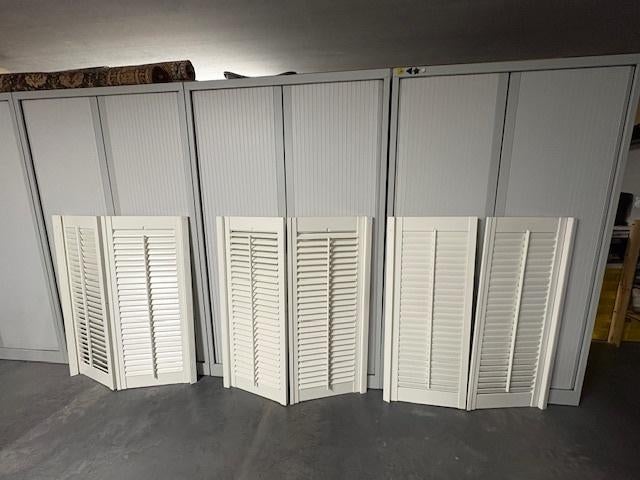 SHUTTERS, Ophalen, 50 tot 100 cm, Zo goed als nieuw, Wit