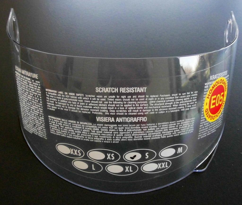 AGV E1 MOTORhelm Vizier Maat: S NIEUW, Motoren, Kleding | Motorhelmen, Heren, S, AGV, Nieuw zonder kaartje, Ophalen of Verzenden