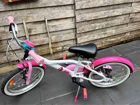 Meisjes Kinderfiets, Enlèvement ou Envoi, Neuf, 16 à 20 pouces, Stabilisateurs