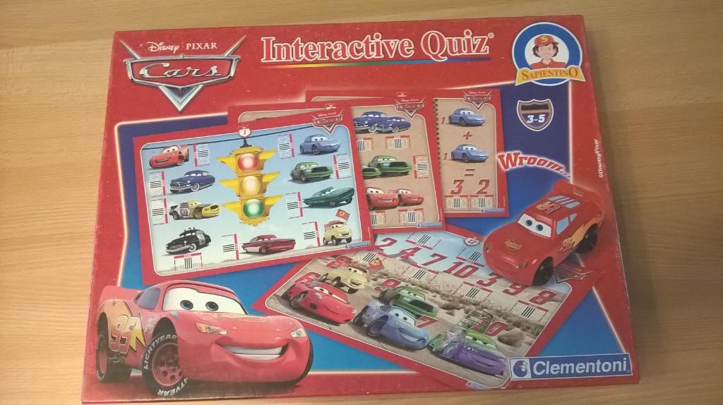 Interactive quiz Cars (batterij auto te vervangen), Hobby en Vrije tijd, Denksport en Puzzels, Zo goed als nieuw, Overige typen