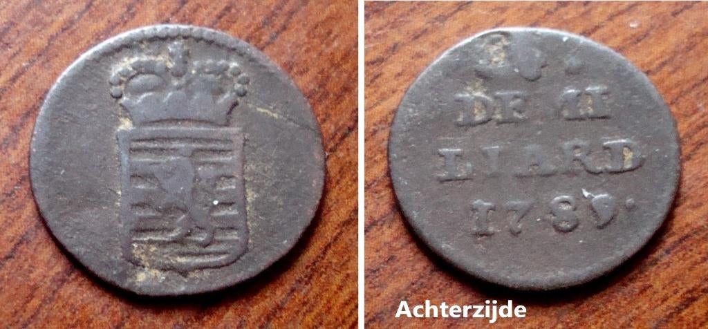 Demi Liard Luxembourg Joseph II 1789 (Bruxelles), Timbres & Monnaies, Monnaies | Belgique, Envoi, Bronze, Monnaie en vrac