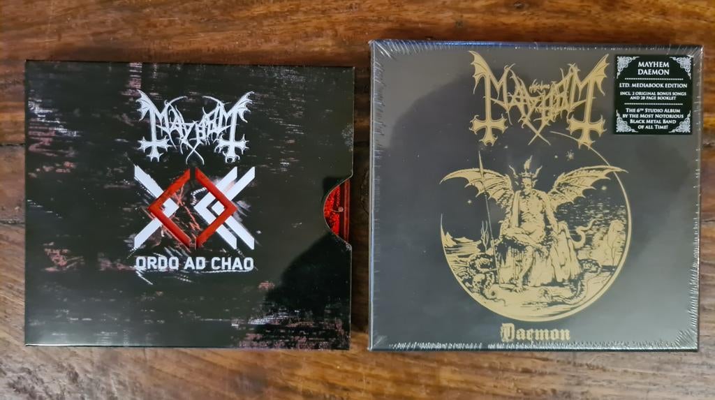 2x MAYHEM (cd), Verzenden