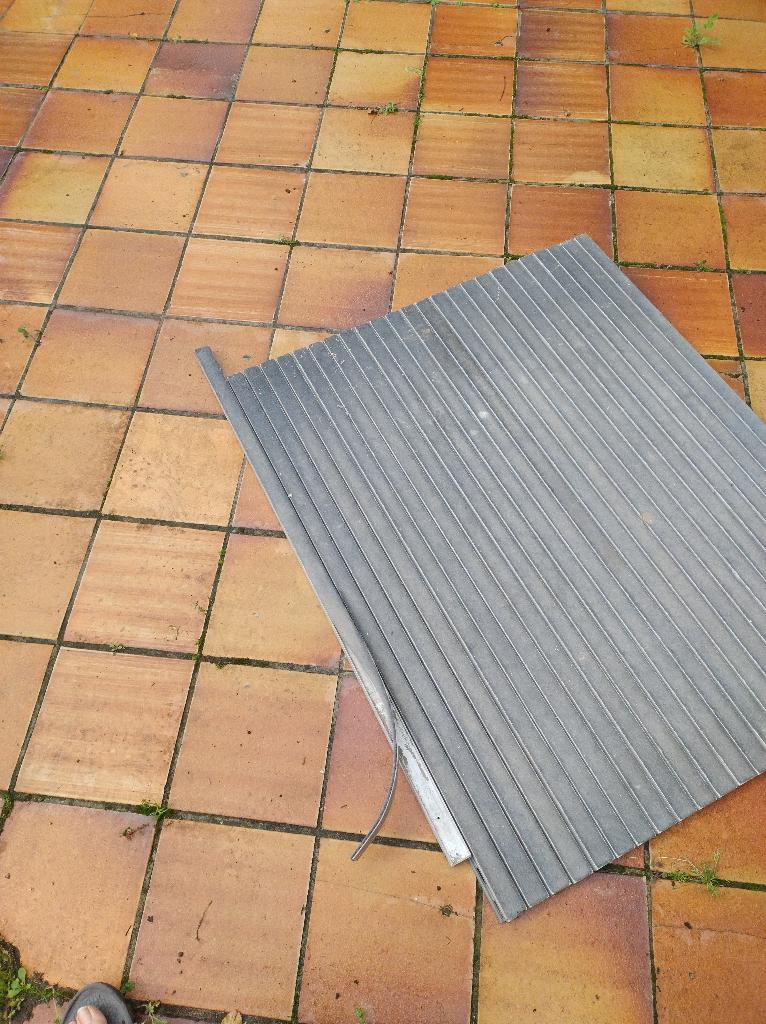 Deurmat metaal, Ophalen, Gebruikt, Schoonloopmat, Overige materialen