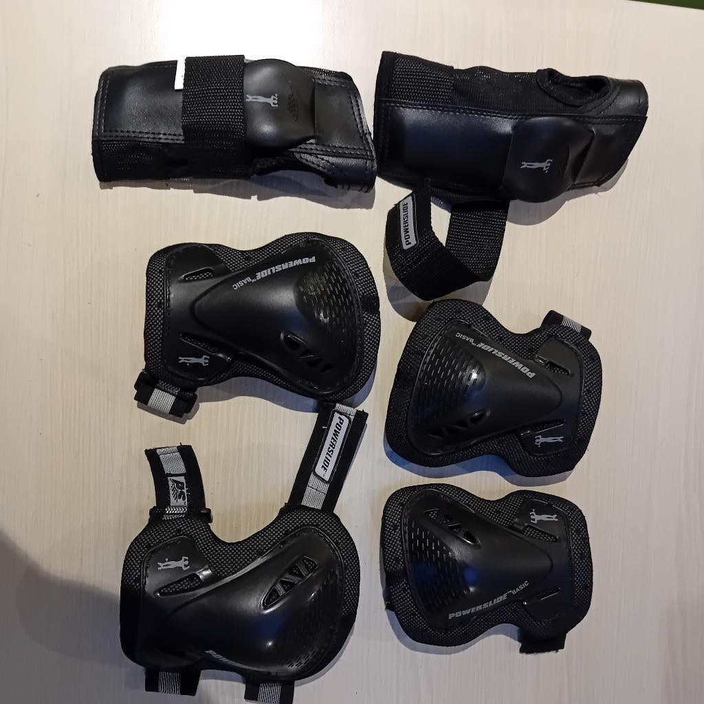 Knie elleboog en handbeschermers powerslide skatepro, Verstelbaar, Kinderen, Nieuw, Ophalen of Verzenden