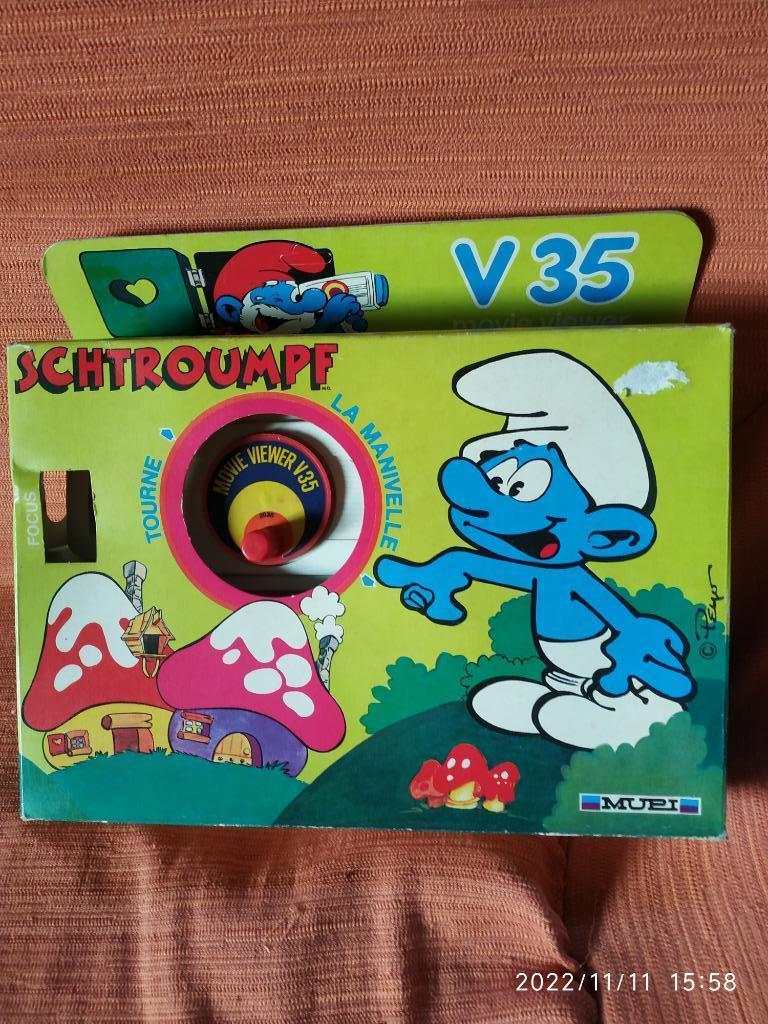 Smurf Viewmaster 1981 + 1 cassette meegeleverd, Verzamelen, Ophalen of Verzenden, Nieuw