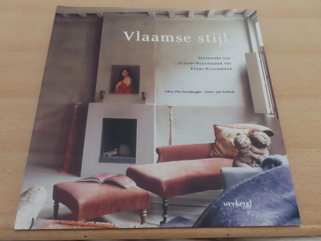 Vlaamse stijl –  Piet Swimberghe Interieurs van Zeeuws – Vla, Boeken, Wonen en Tuinieren, Zo goed als nieuw, Interieur en Design