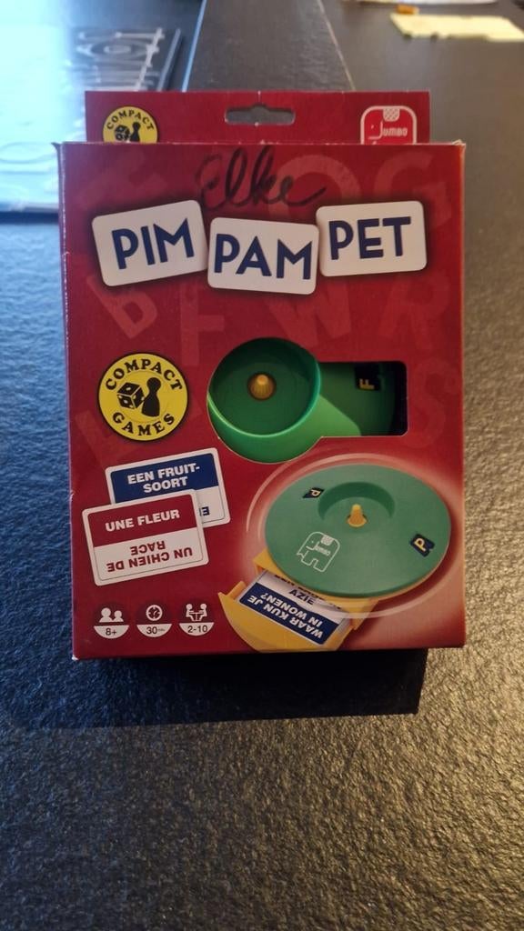 Pim Pam Pet gezelschapsspel, Ophalen, Zo goed als nieuw