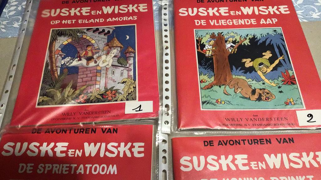 Suske en wiske 2 kleuren (x5a), Livres, BD, Comme neuf, Série complète ou Série, Enlèvement ou Envoi