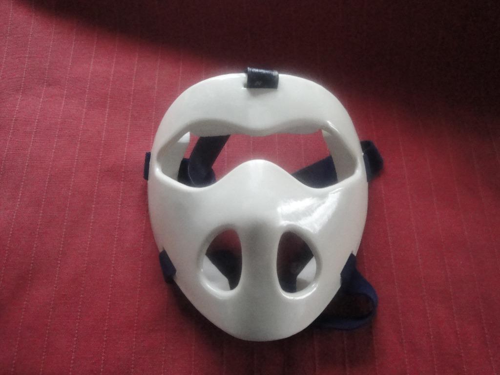 Karaté Masque de protection, Sport en Fitness, Vechtsporten en Zelfverdediging, Ophalen, Zo goed als nieuw, Karate, Vechtsportbescherming