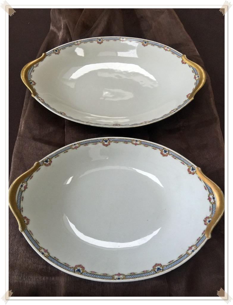 RAYNAUD - PORCELAINE DE LIMOGES – ENSEMBLE DE PLATS (2), Antiquités & Art, Enlèvement ou Envoi