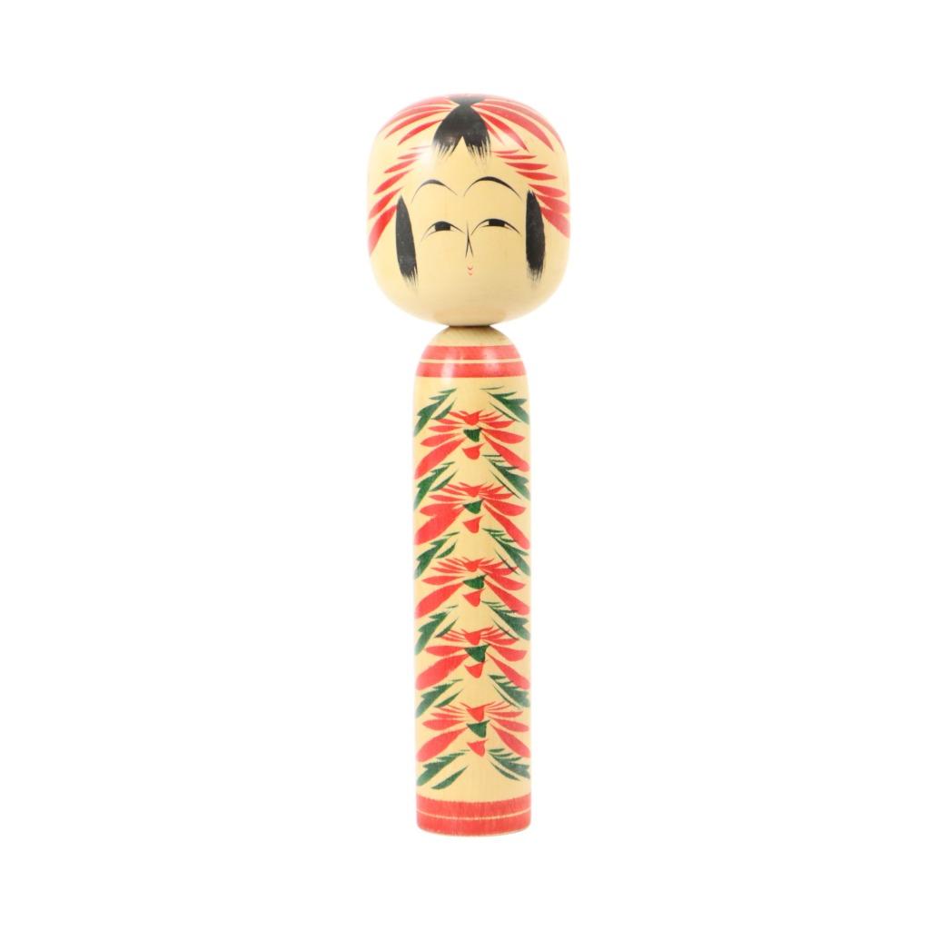 Vintage Kokeshi Pop XL Hout Japan Showa Periode 36cm, Antiek en Kunst, Kunst | Beelden en Houtsnijwerken, Ophalen of Verzenden
