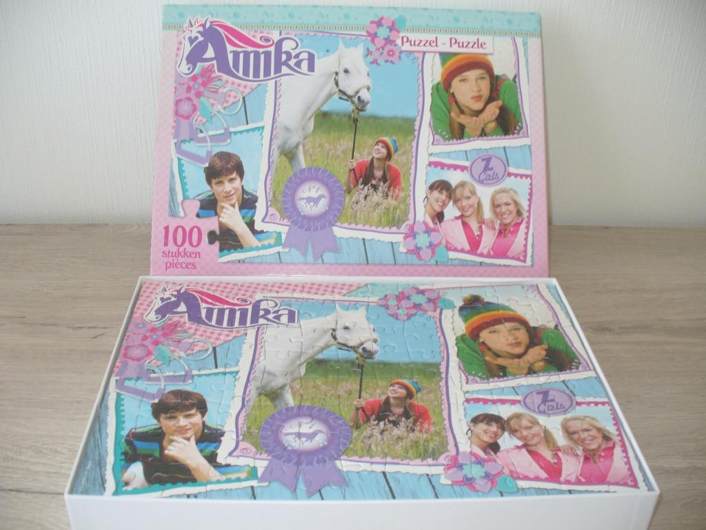 Puzzel Amika  100 stukjes, Ophalen of Verzenden, Meer dan 50 stukjes, Zo goed als nieuw